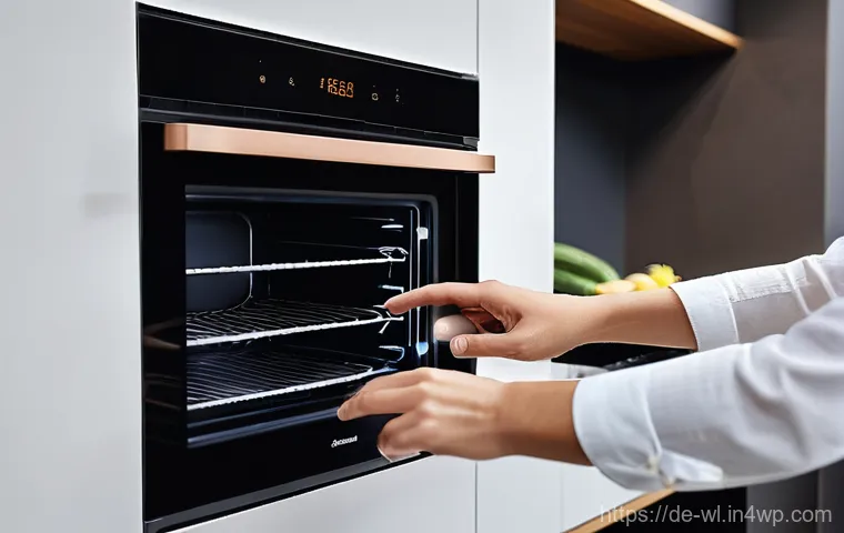스마트 조리기구 비교 분석 - **Prompt 1: The Smart Refrigerator and Digital Shopping Manager**
    "A bright, modern German kitch...
